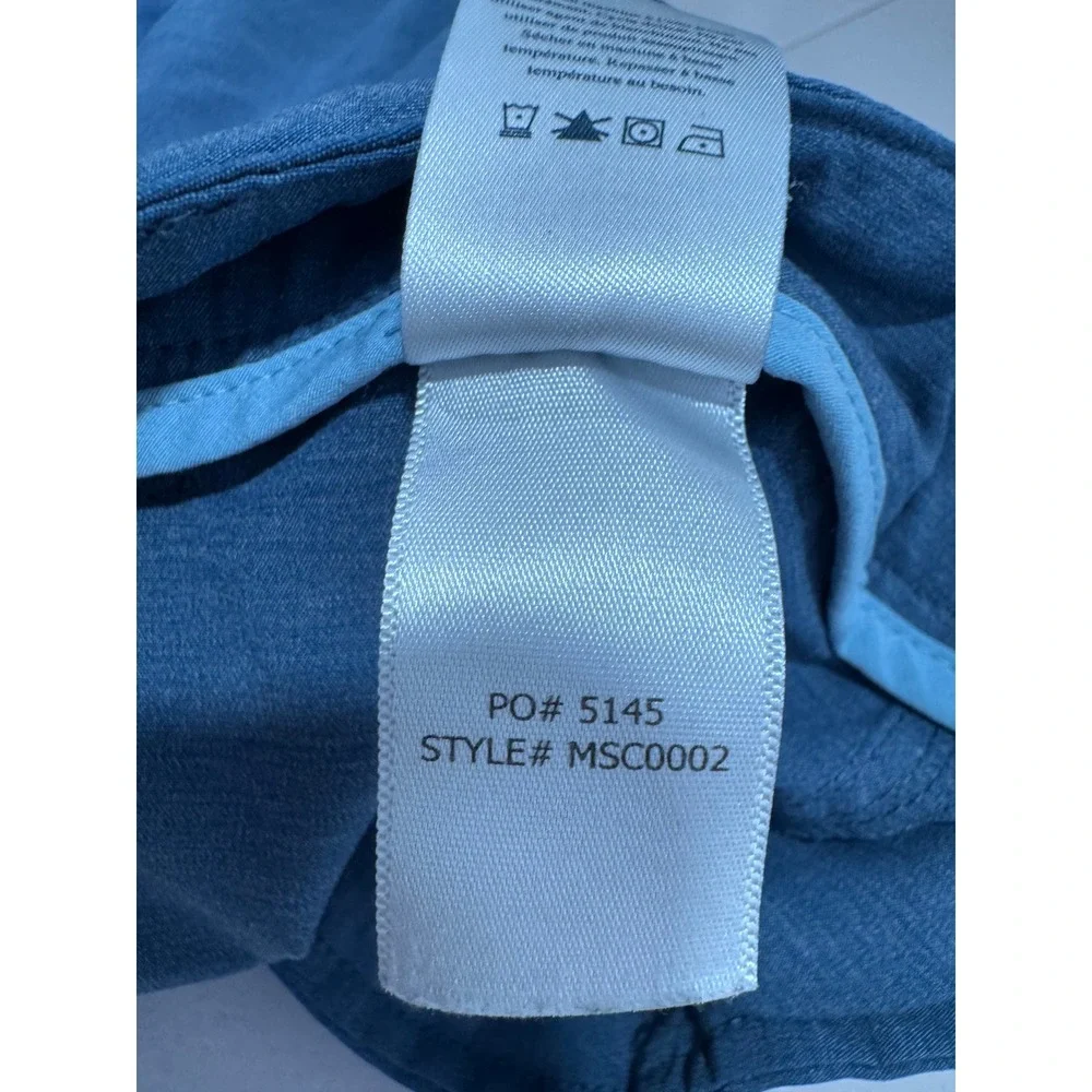 Faherty Men Blue All Day Short Hybrid Stretch Size 36